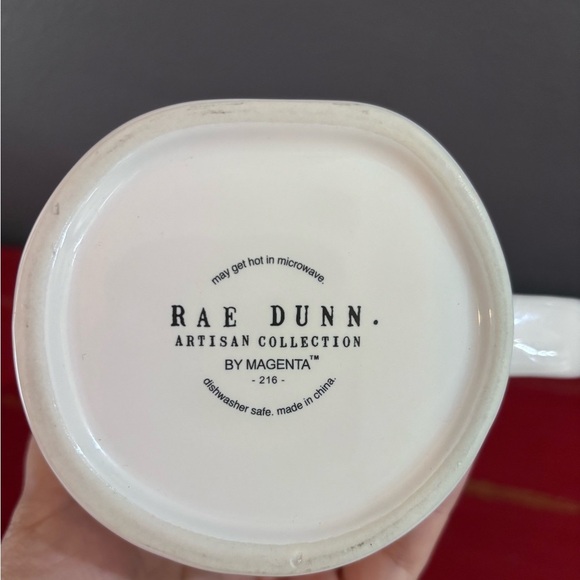 NWOT Rae Dunn Ceramic Coffee Drink Mug Cup Army Wife - Picture 4 of 4